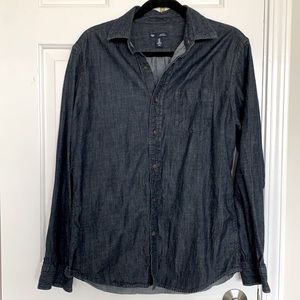 Gap Men Denim Button Down